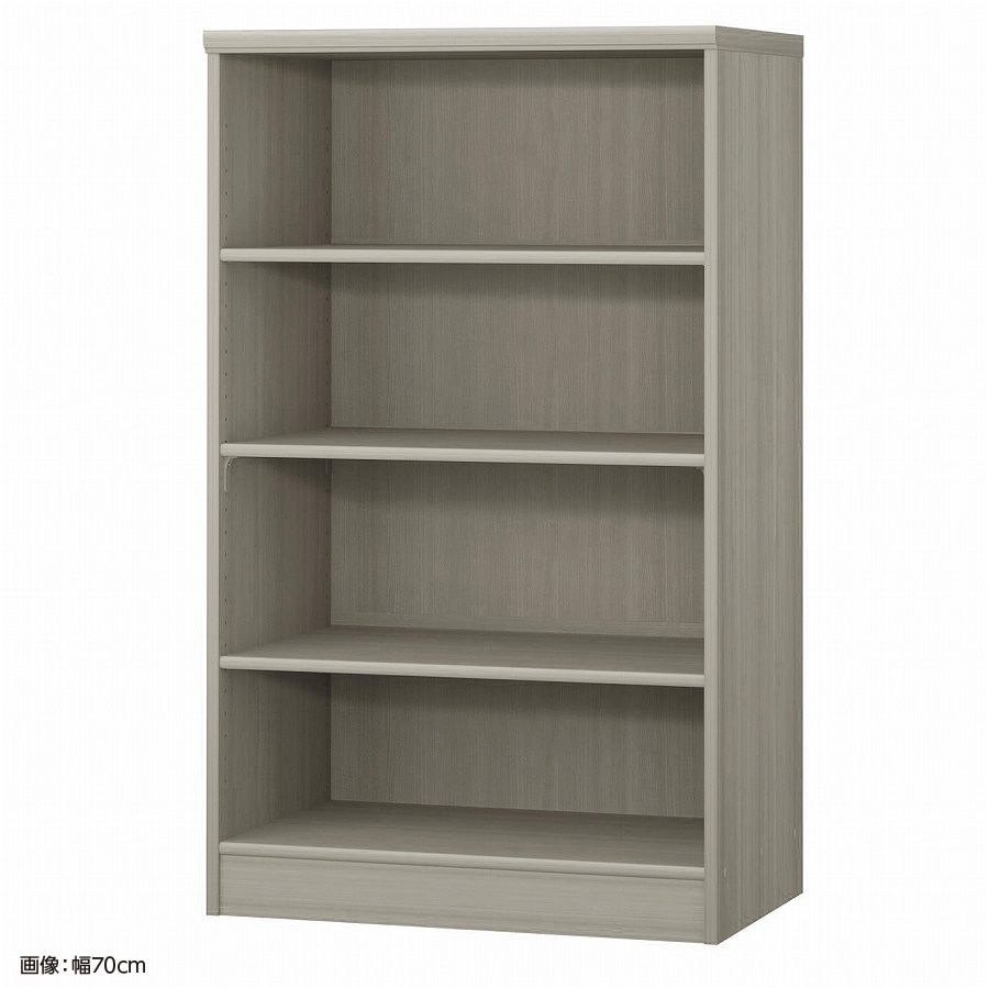 大洋 オーダーシェルフ グレーオーク NCオーダー1265 D GO 幅650×奥行460×高さ1170(mm) 1台(ご注文単位1台)【直送品】