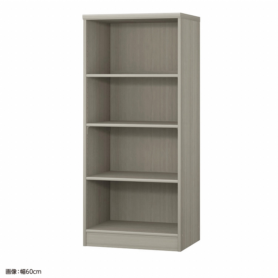 大洋 オーダーシェルフ グレーオーク NCオーダー1460 D GO 幅600×奥行460×高さ1350(mm) 1台(ご注文単位1台)【直送品】