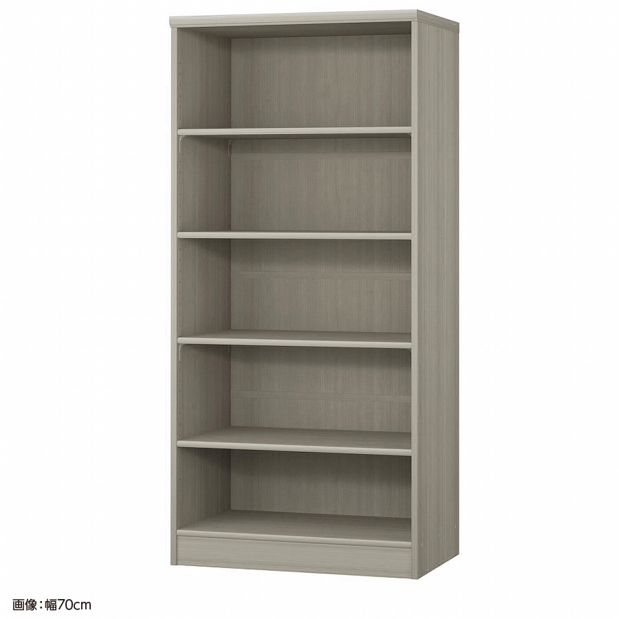 大洋 オーダーシェルフ グレーオーク NCオーダー1570 D GO 幅700×奥行460×高さ1499(mm) 1台(ご注文単位1台)【直送品】
