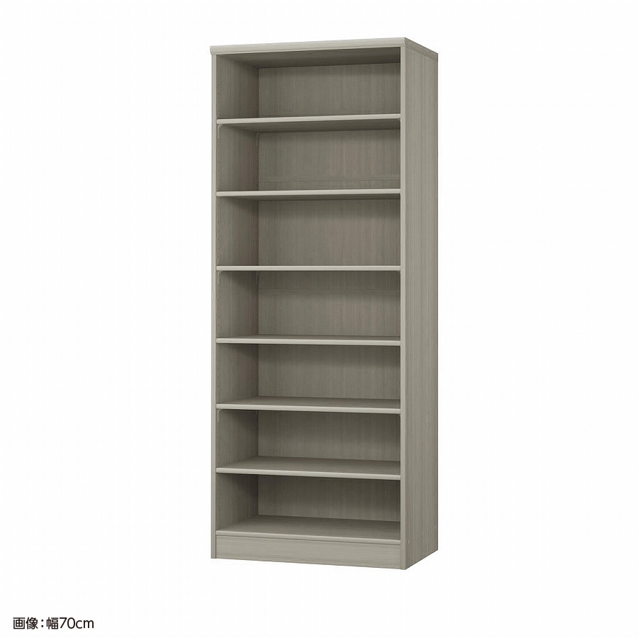 大洋 オーダーシェルフ グレーオーク NCオーダー1870 D GO 幅700×奥行460×高さ1780(mm) 1台(ご注文単位1台)【直送品】