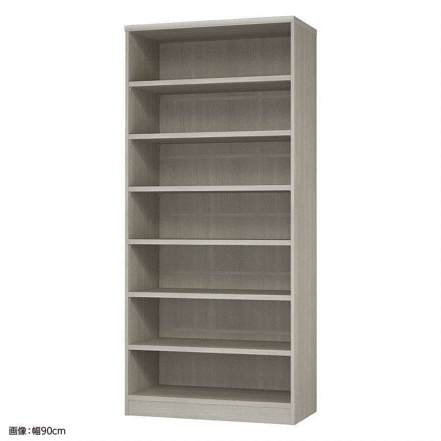大洋 オーダーシェルフ グレーオーク NCオーダータフ2085 D GO 幅850×奥行460×高さ2000(mm) 1台（ご注文単位1台）【直送品】
