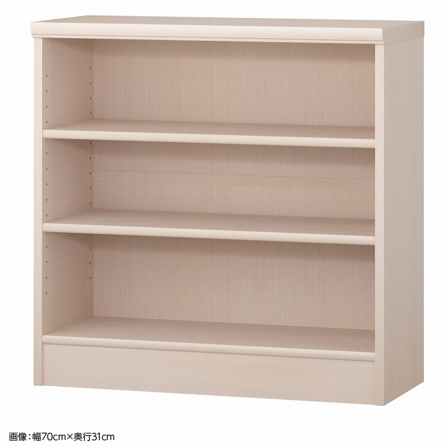 大洋 オーダーシェルフ ライトナチュラル NCオーダー7070 SR LN 幅700×奥行250×高さ700(mm) 1台（ご注文単位1台）【直送品】