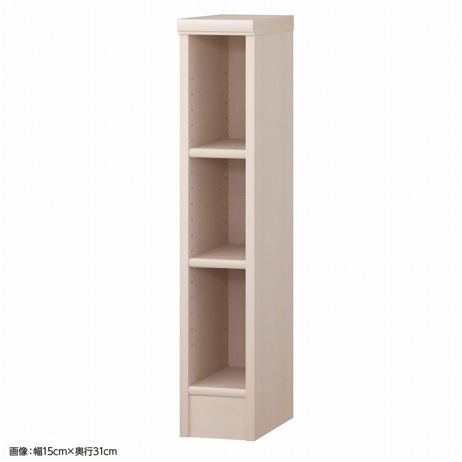 大洋 オーダーシェルフ ライトナチュラル NCオーダー8015 SR LN 幅150×奥行250×高さ800(mm) 1台（ご注文単位1台）【直送品】