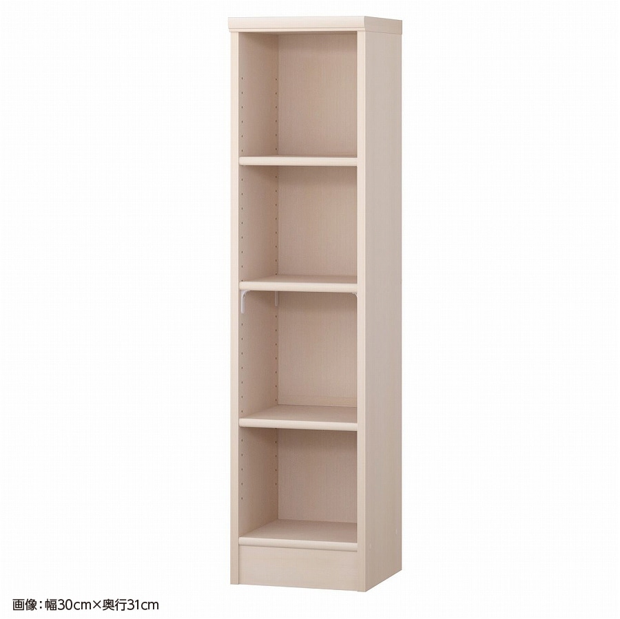 大洋 オーダーシェルフ ライトナチュラル NCオーダー1235 SR LN 幅350×奥行250×高さ1170(mm) 1台(ご注文単位1台)【直送品】