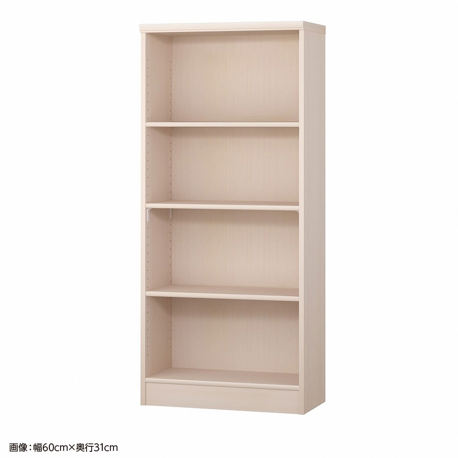 大洋 オーダーシェルフ ライトナチュラル NCオーダー1455 SR LN 幅550×奥行250×高さ1350(mm) 1台（ご注文単位1台）【直送品】