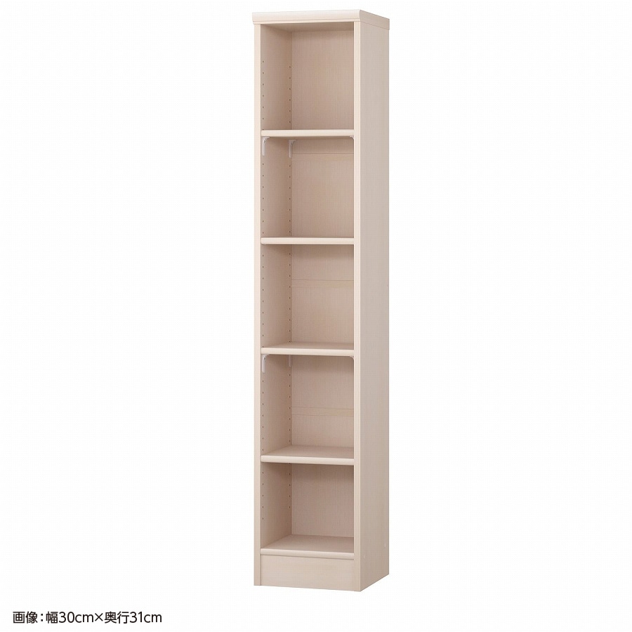 >大洋 オーダーシェルフ ライトナチュラル NCオーダー1530 SR LN 幅300×奥行250×高さ1499(mm) 1台(ご注文単位1台)【直送品】