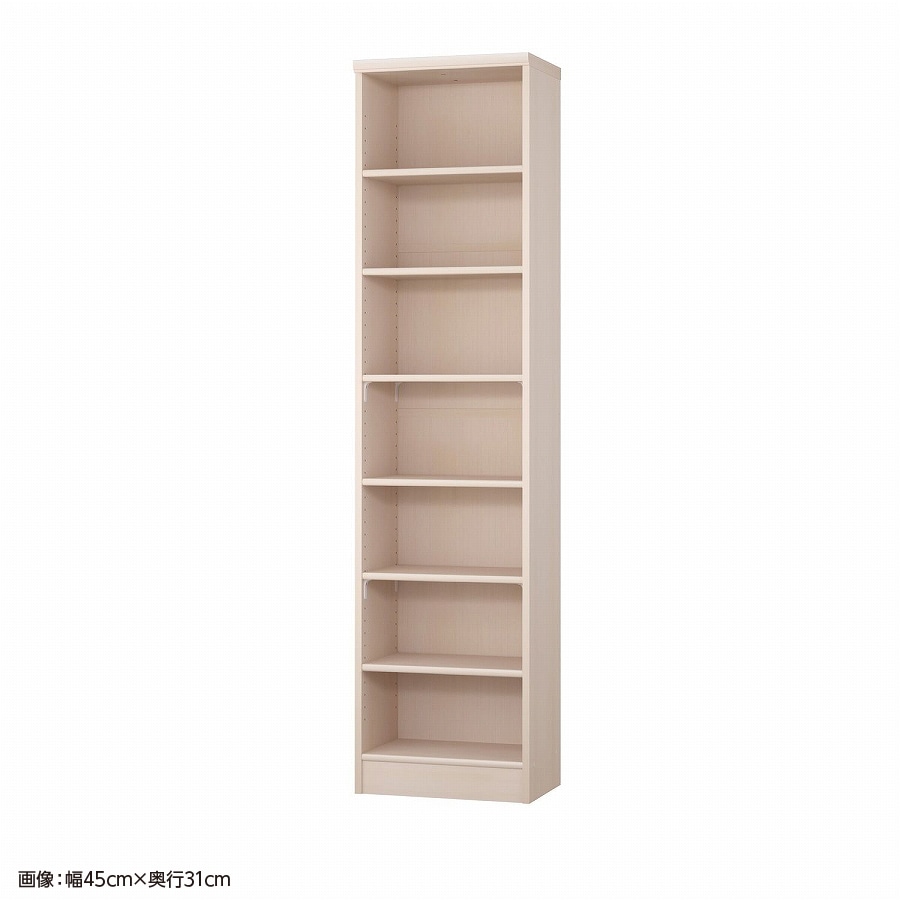 大洋 オーダーシェルフ ライトナチュラル NCオーダー1845 SR LN 幅450×奥行250×高さ1780(mm) 1台(ご注文単位1台)【直送品】