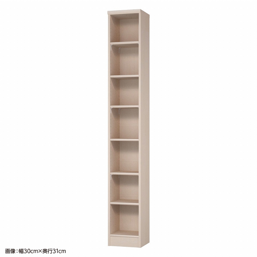 >大洋 オーダーシェルフ ライトナチュラル NCオーダー2025 SR LN 幅250×奥行250×高さ2000(mm) 1台(ご注文単位1台)【直送品】