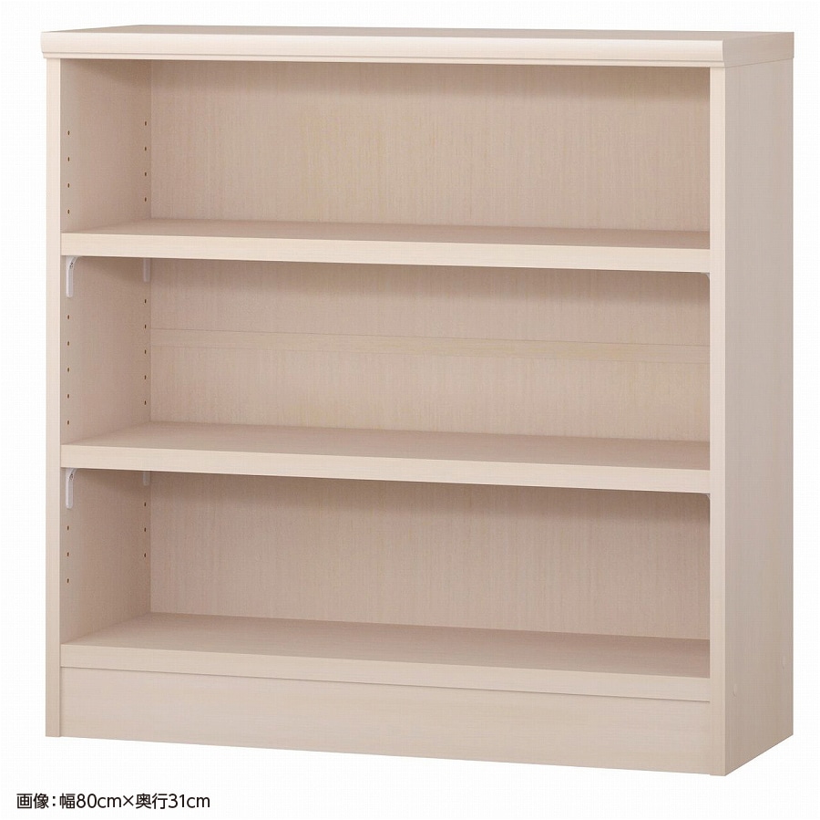 >大洋 オーダーシェルフ ライトナチュラル NCオーダータフ8080 SR LN 幅800×奥行250×高さ800(mm) 1台（ご注文単位1台）【直送品】