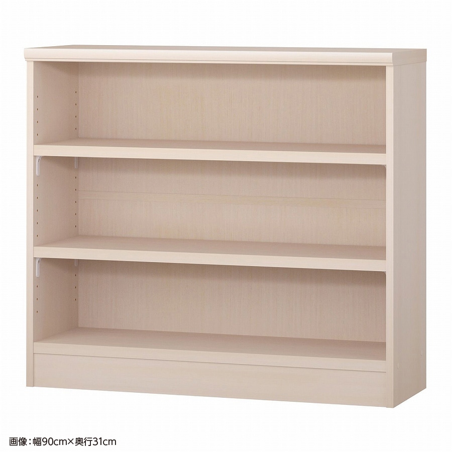 >大洋 オーダーシェルフ ライトナチュラル NCオーダータフ8085 SR LN 幅850×奥行250×高さ800(mm) 1台(ご注文単位1台)【直送品】