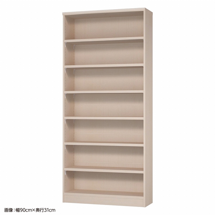 大洋 オーダーシェルフ ライトナチュラル NCオーダータフ2085 SR LN 幅850×奥行250×高さ2000(mm) 1台（ご注文単位1台）【直送品】