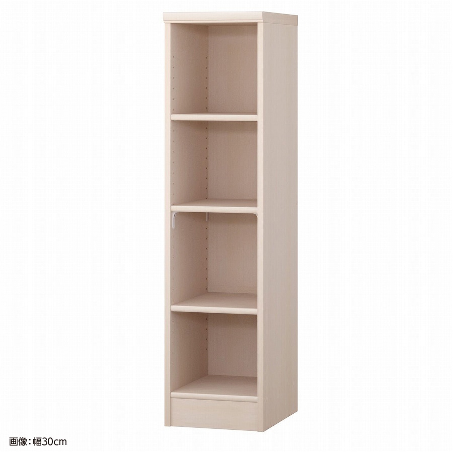 大洋 オーダーシェルフ ライトナチュラル NCオーダー1225 MD LN 幅250×奥行400×高さ1170(mm) 1台（ご注文単位1台）【直送品】