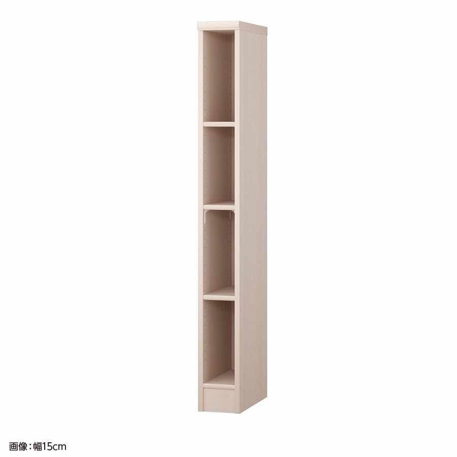 大洋 オーダーシェルフ ライトナチュラル NCオーダー1415 MD LN 幅150×奥行400×高さ1350(mm) 1台（ご注文単位1台）【直送品】