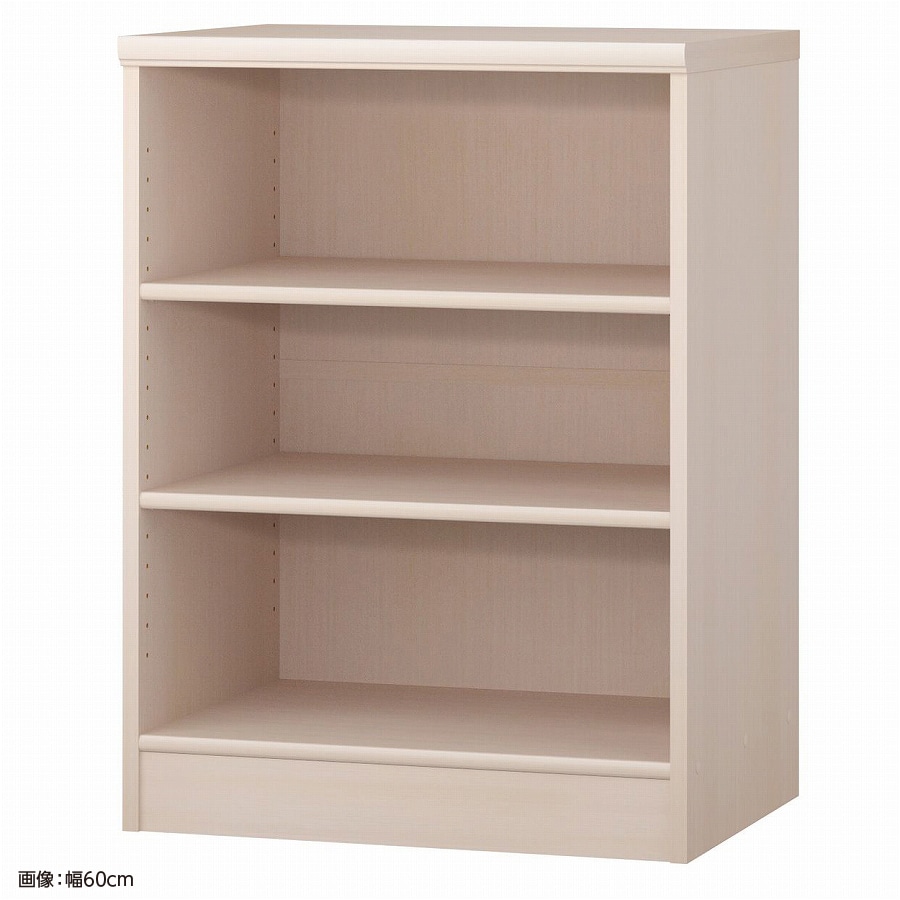 >大洋 オーダーシェルフ ライトナチュラル NCオーダー8055 D LN 幅550×奥行460×高さ800(mm) 1台（ご注文単位1台）【直送品】