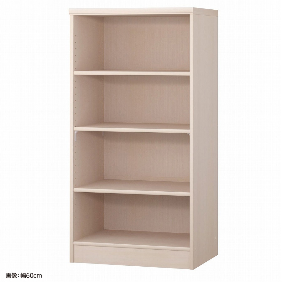 大洋 オーダーシェルフ ライトナチュラル NCオーダー1260 D LN 幅600×奥行460×高さ1170(mm) 1台(ご注文単位1台)【直送品】