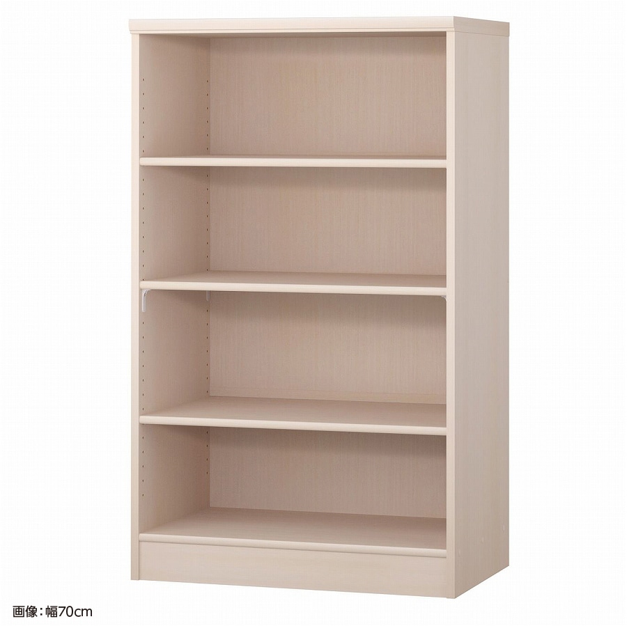 大洋 オーダーシェルフ ライトナチュラル NCオーダー1265 D LN 幅650×奥行460×高さ1170(mm) 1台(ご注文単位1台)【直送品】