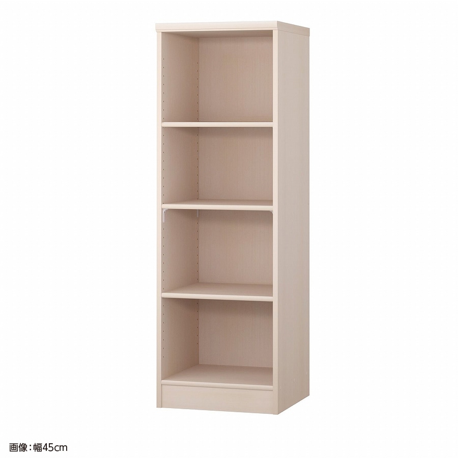 大洋 オーダーシェルフ ライトナチュラル NCオーダー1445 D LN 幅450×奥行460×高さ1350(mm) 1台(ご注文単位1台)【直送品】