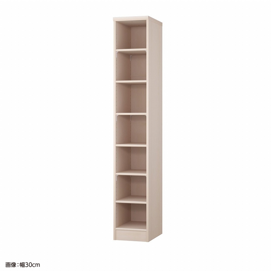 >大洋 オーダーシェルフ ライトナチュラル NCオーダー1835 D LN 幅350×奥行460×高さ1780(mm) 1台(ご注文単位1台)【直送品】