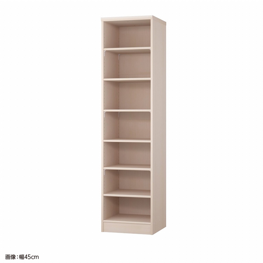 大洋 オーダーシェルフ ライトナチュラル NCオーダー1845 D LN 幅450×奥行460×高さ1780(mm) 1台（ご注文単位1台）【直送品】