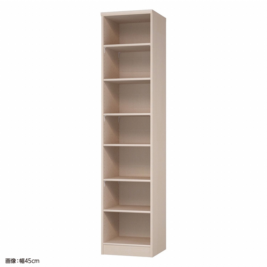 >大洋 オーダーシェルフ ライトナチュラル NCオーダー2045 D LN 幅450×奥行460×高さ2000(mm) 1台(ご注文単位1台)【直送品】