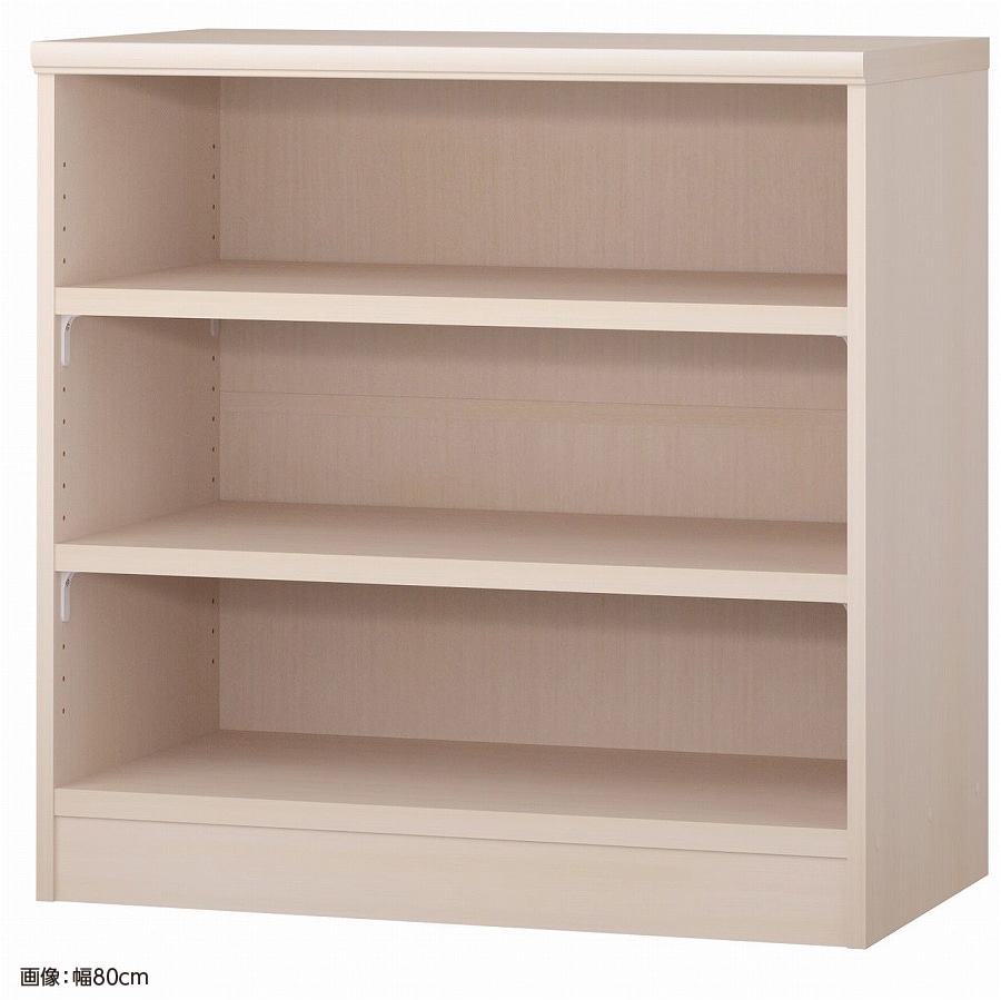 >大洋 オーダーシェルフ ライトナチュラル NCオーダータフ8075 D LN 幅750×奥行460×高さ800(mm) 1台(ご注文単位1台)【直送品】