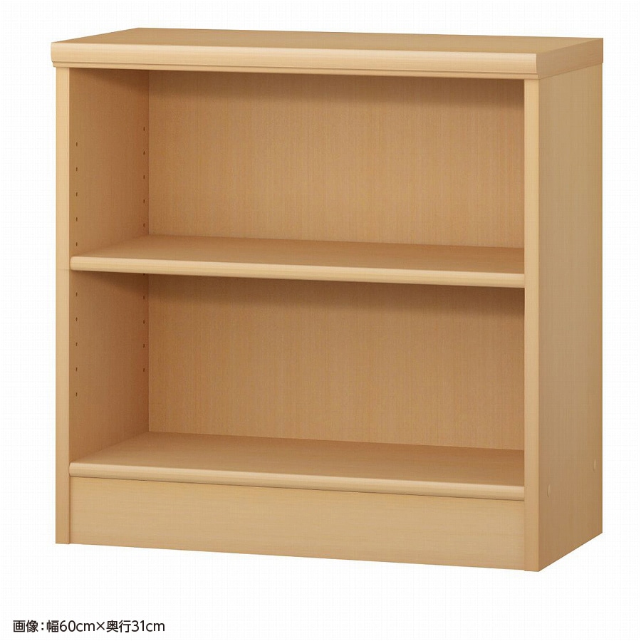 >大洋 オーダーシェルフ ペアナチュラル NCオーダー6055 SR PN 幅550×奥行250×高さ600(mm) 1台(ご注文単位1台)【直送品】