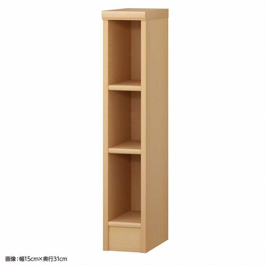 大洋 オーダーシェルフ ペアナチュラル NCオーダー8020 SR PN 幅200×奥行250×高さ800(mm) 1台(ご注文単位1台)【直送品】