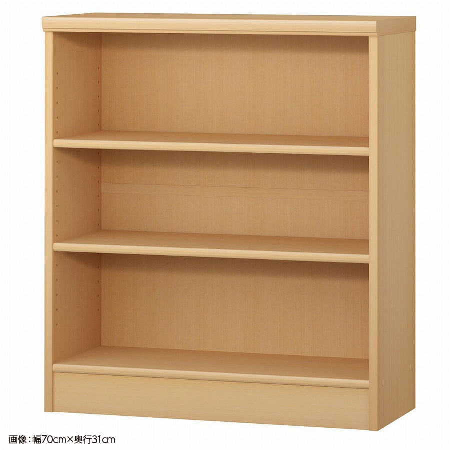 大洋 オーダーシェルフ ペアナチュラル NCオーダー8070 SR PN 幅700×奥行250×高さ800(mm) 1台(ご注文単位1台)【直送品】