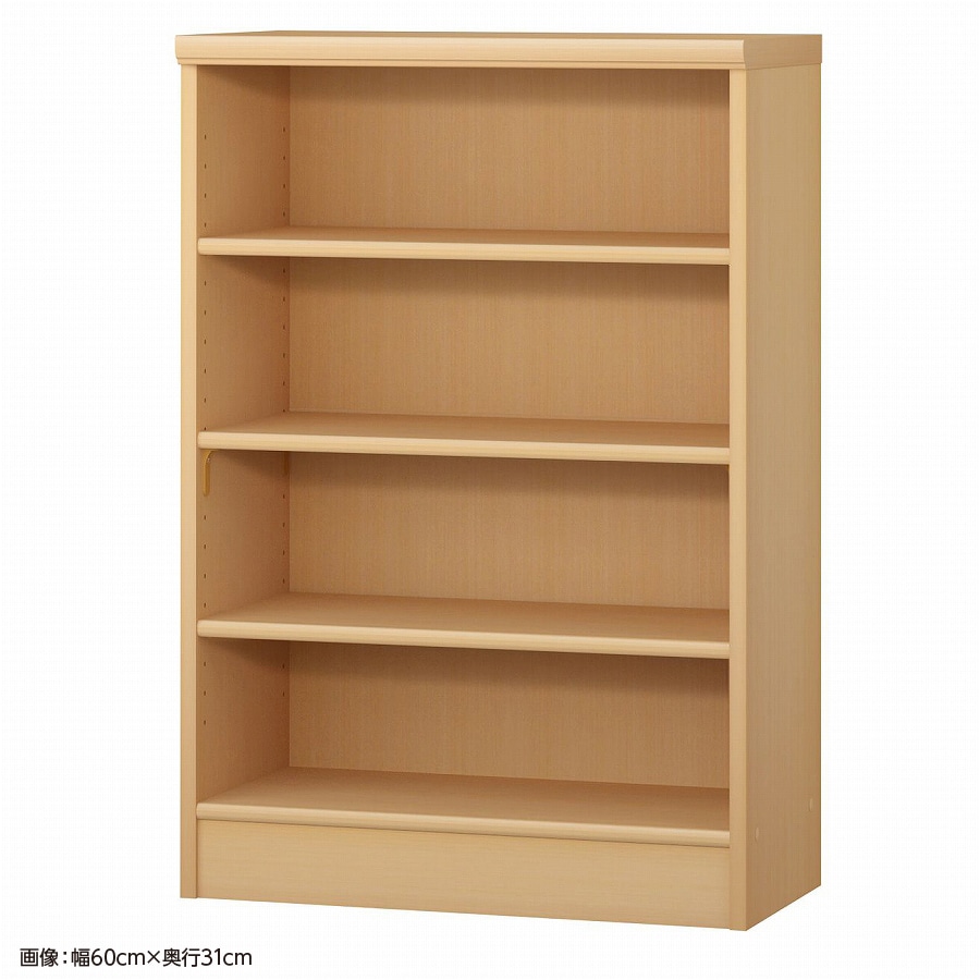 大洋 オーダーシェルフ ペアナチュラル NCオーダー9060 SR PN 幅600×奥行250×高さ881(mm) 1台(ご注文単位1台)【直送品】