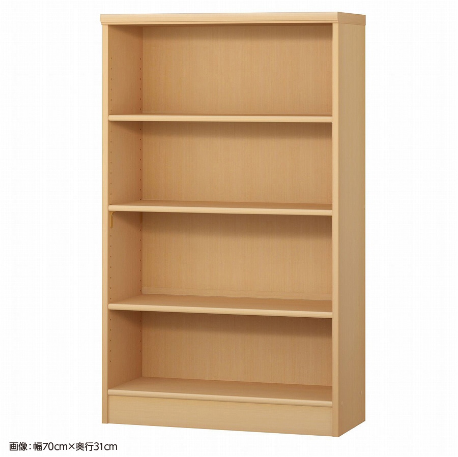 大洋 オーダーシェルフ ペアナチュラル NCオーダー1265 SR PN 幅650×奥行250×高さ1170(mm) 1台（ご注文単位1台）【直送品】