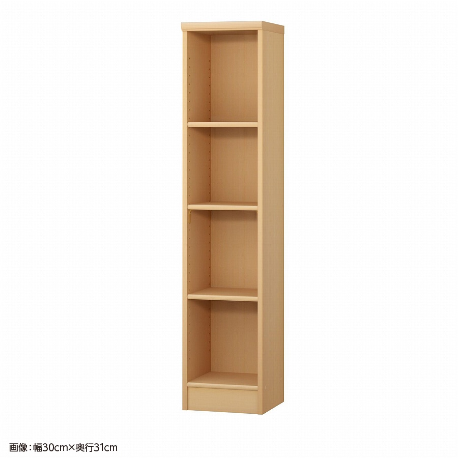 大洋 オーダーシェルフ ペアナチュラル NCオーダー1430 SR PN 幅300×奥行250×高さ1350(mm) 1台(ご注文単位1台)【直送品】