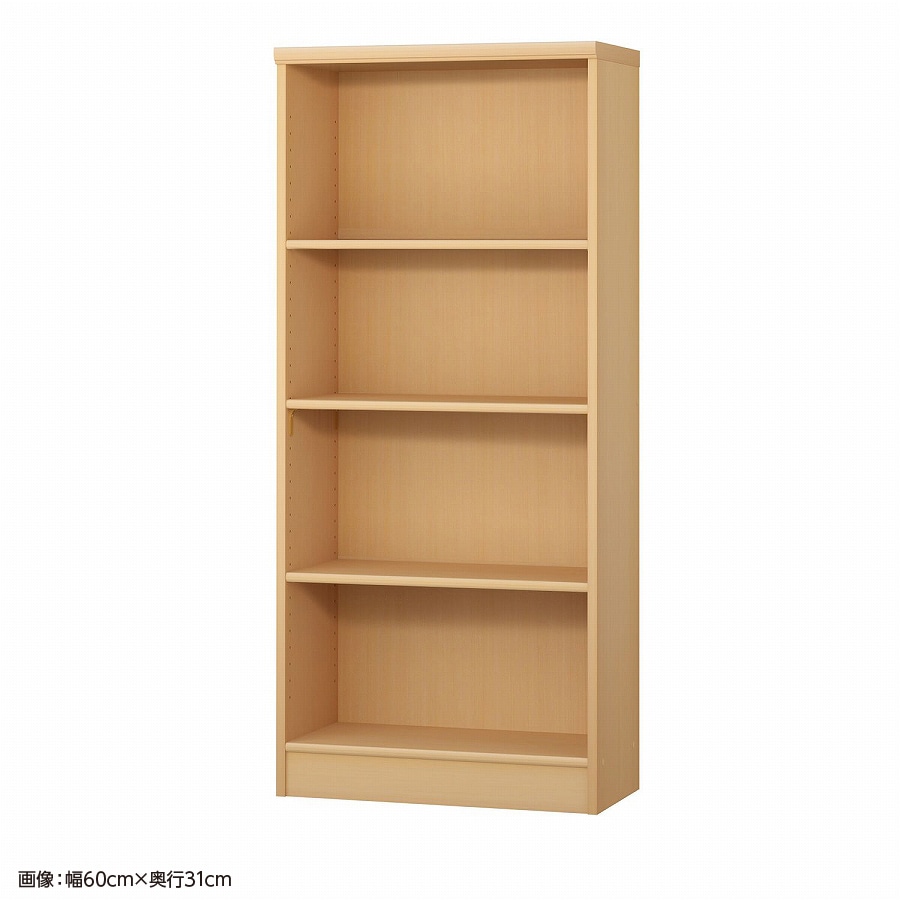 大洋 オーダーシェルフ ペアナチュラル NCオーダー1455 SR PN 幅550×奥行250×高さ1350(mm) 1台（ご注文単位1台）【直送品】