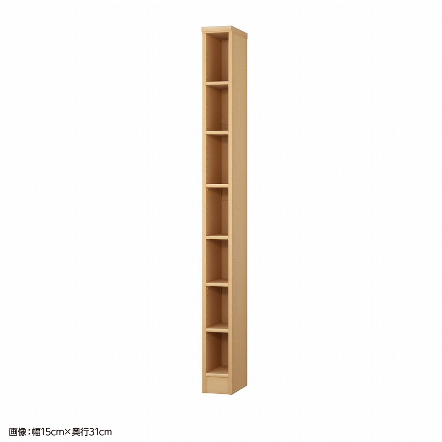 大洋 オーダーシェルフ ペアナチュラル NCオーダー1820 SR PN 幅200×奥行250×高さ1780(mm) 1台（ご注文単位1台）【直送品】