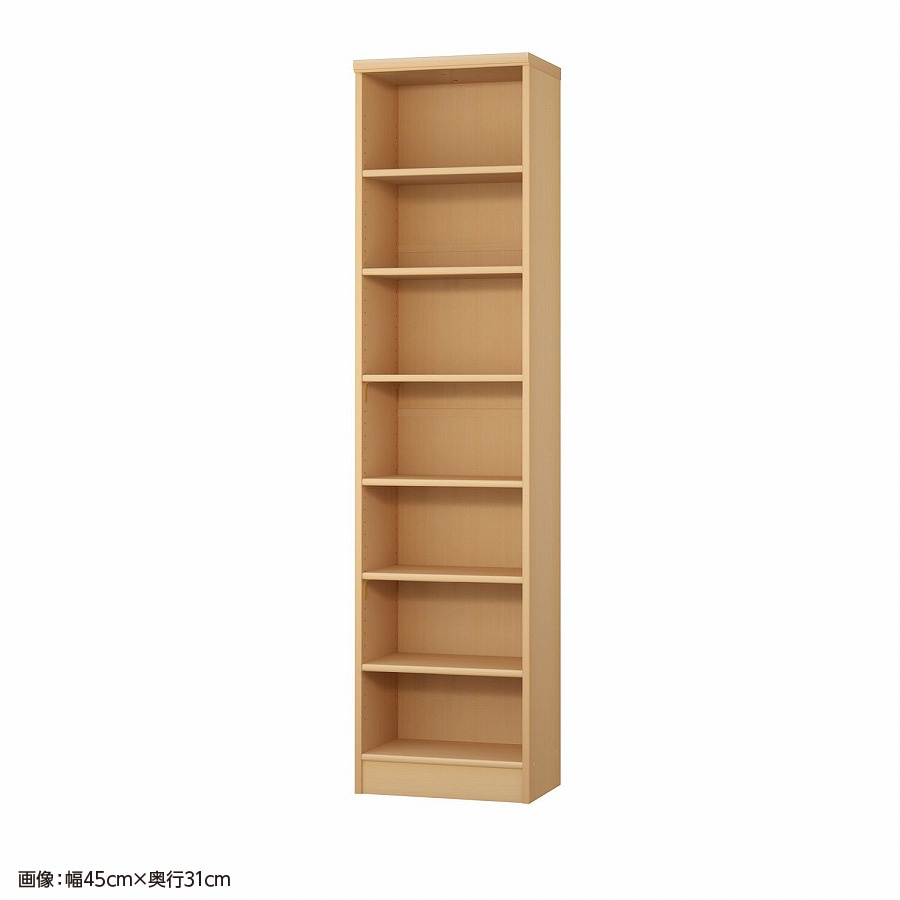 大洋 オーダーシェルフ ペアナチュラル NCオーダー1840 SR PN 幅400×奥行250×高さ1780(mm) 1台（ご注文単位1台）【直送品】