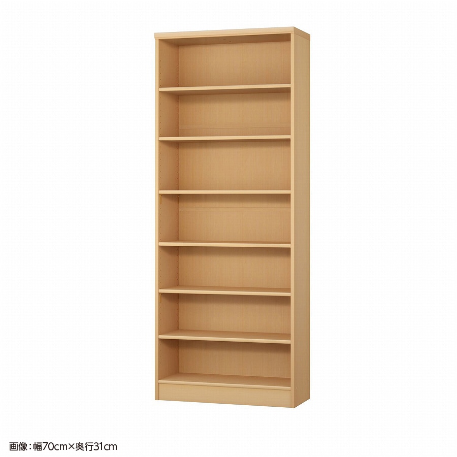 >大洋 オーダーシェルフ ペアナチュラル NCオーダー1865 SR PN 幅650×奥行250×高さ1780(mm) 1台（ご注文単位1台）【直送品】