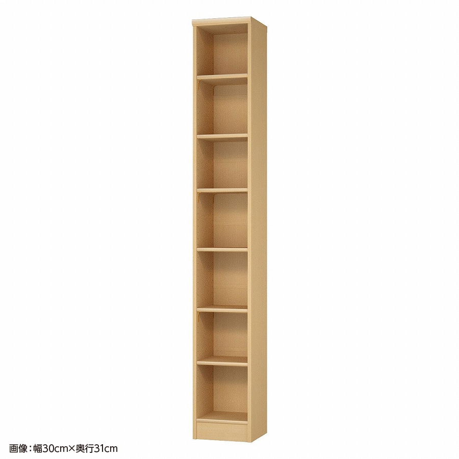 >大洋 オーダーシェルフ ペアナチュラル NCオーダー2025 SR PN 幅250×奥行250×高さ2000(mm) 1台(ご注文単位1台)【直送品】