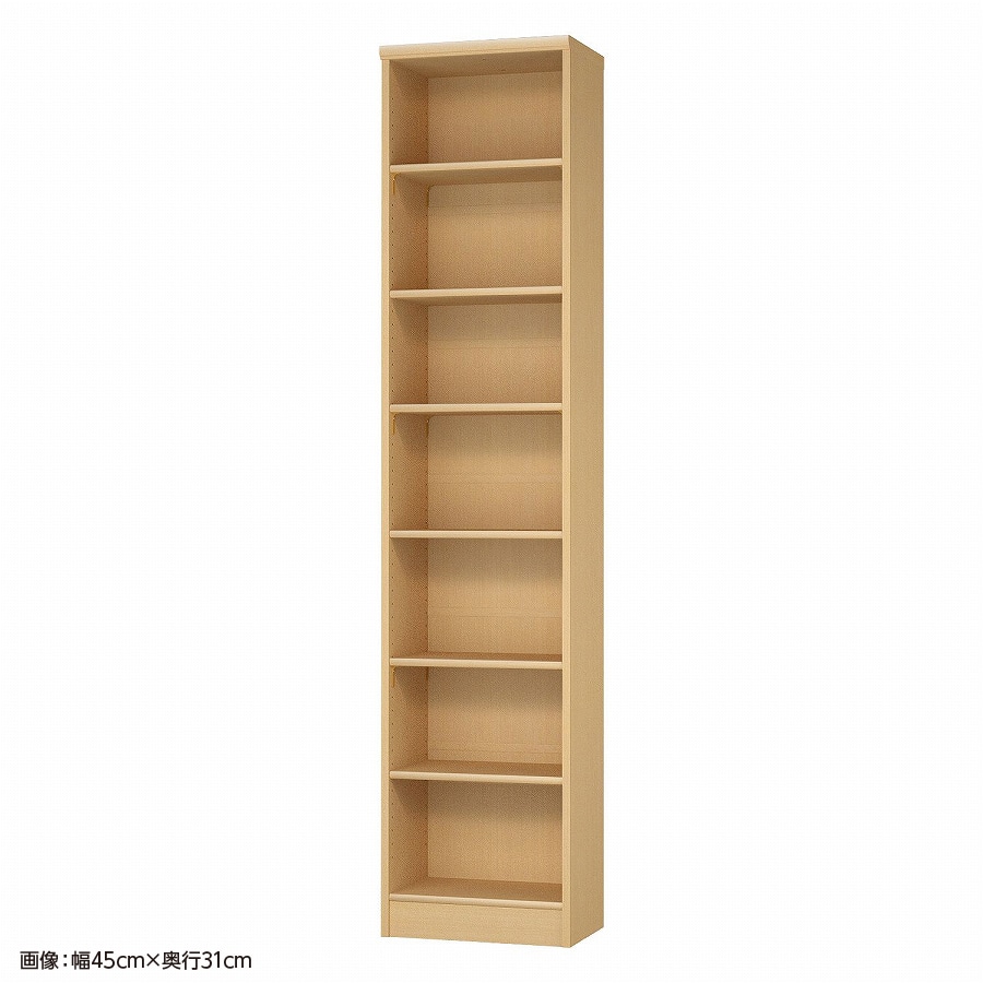 大洋 オーダーシェルフ ペアナチュラル NCオーダー2040 SR PN 幅400×奥行250×高さ2000(mm) 1台(ご注文単位1台)【直送品】