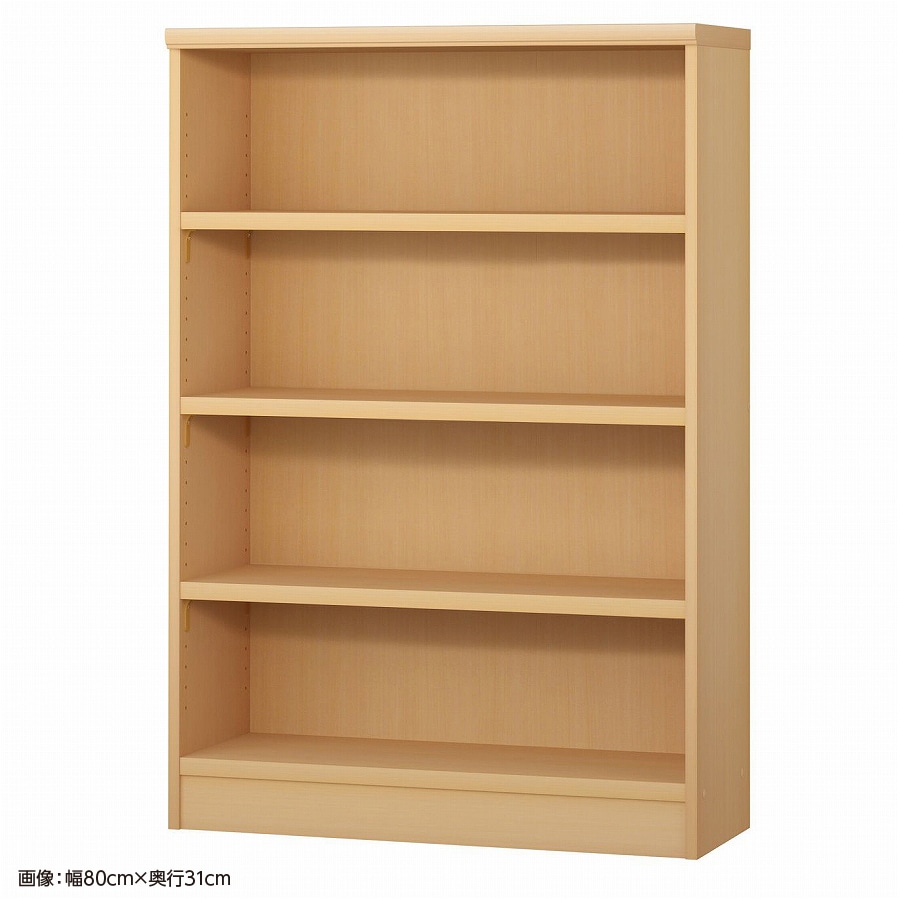 大洋 オーダーシェルフ ペアナチュラル NCオーダータフ1280 SR PN 幅800×奥行250×高さ1170(mm) 1台(ご注文単位1台)【直送品】