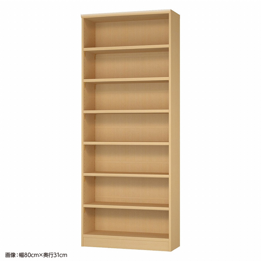 >大洋 オーダーシェルフ ペアナチュラル NCオーダータフ2075 SR PN 幅750×奥行250×高さ2000(mm) 1台(ご注文単位1台)【直送品】