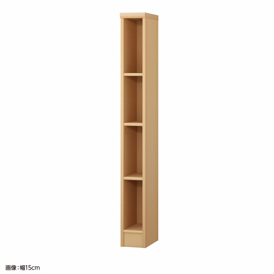 大洋 オーダーシェルフ ペアナチュラル NCオーダー1415 R PN 幅150×奥行310×高さ1350(mm) 1台（ご注文単位1台）【直送品】