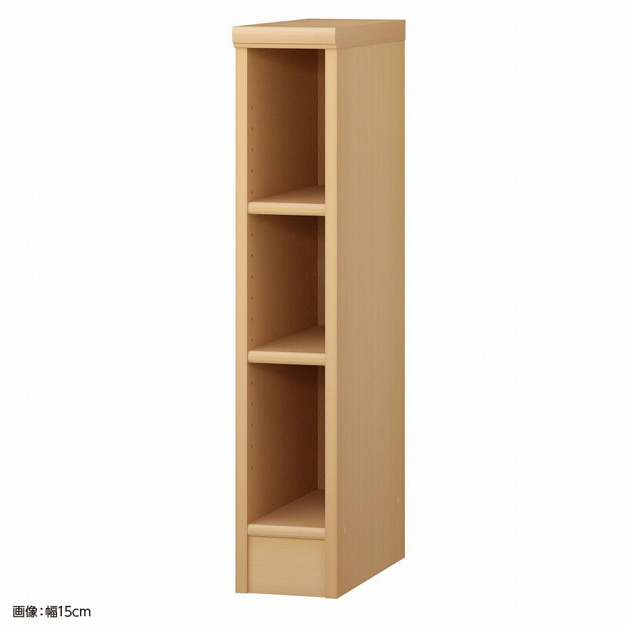 大洋 オーダーシェルフ ペアナチュラル NCオーダー8015 MD PN 幅150×奥行400×高さ800(mm) 1台(ご注文単位1台)【直送品】