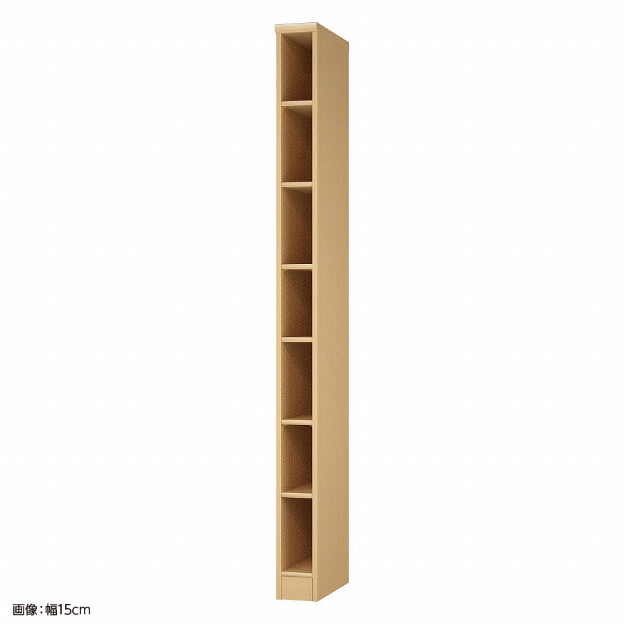 大洋 オーダーシェルフ ペアナチュラル NCオーダー2015 D PN 幅150×奥行460×高さ2000(mm) 1台（ご注文単位1台）【直送品】