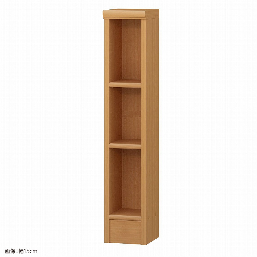 大洋 オーダーシェルフ ミディアムブラウン NCオーダー8020 S MB 幅200×奥行190×高さ800(mm) 1台（ご注文単位1台）【直送品】