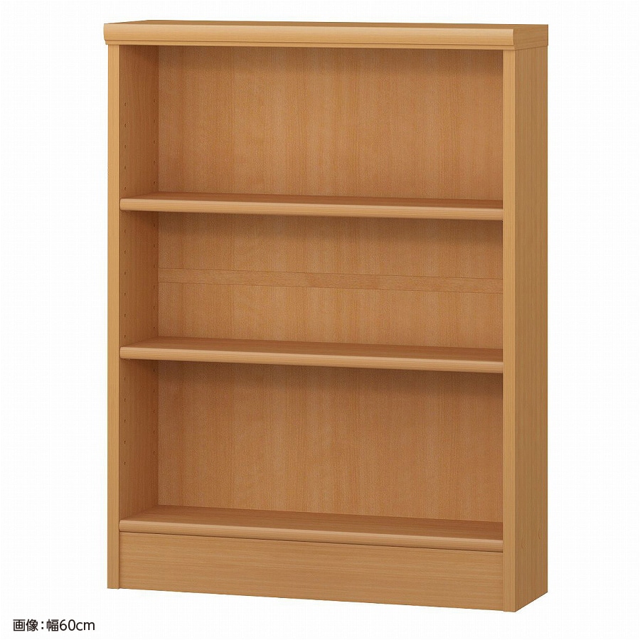 大洋 オーダーシェルフ ミディアムブラウン NCオーダー8060 S MB 幅600×奥行190×高さ800(mm) 1台(ご注文単位1台)【直送品】