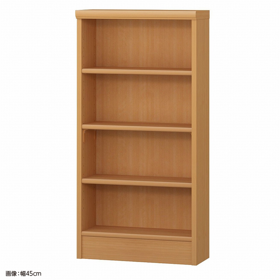 大洋 オーダーシェルフ ミディアムブラウン NCオーダー9045 S MB 幅450×奥行190×高さ881(mm) 1台(ご注文単位1台)【直送品】