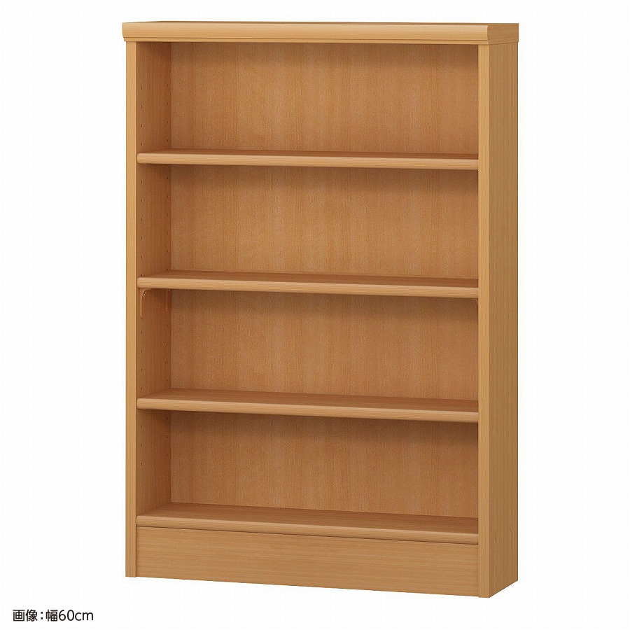 大洋 オーダーシェルフ ミディアムブラウン NCオーダー9055 S MB 幅550×奥行190×高さ881(mm) 1台（ご注文単位1台）【直送品】