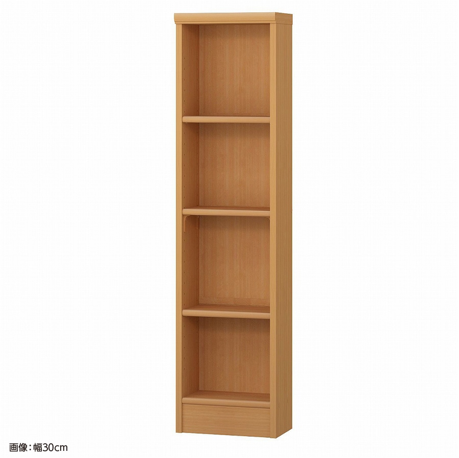 大洋 オーダーシェルフ ミディアムブラウン NCオーダー1225 S MB 幅250×奥行190×高さ1170(mm) 1台（ご注文単位1台）【直送品】