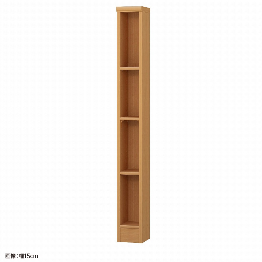 大洋 オーダーシェルフ ミディアムブラウン NCオーダー1420 S MB 幅200×奥行190×高さ1350(mm) 1台(ご注文単位1台)【直送品】