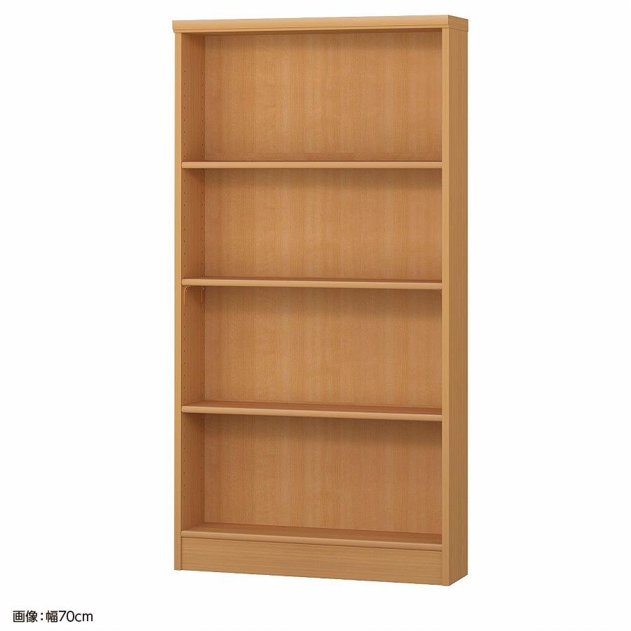 大洋 オーダーシェルフ ミディアムブラウン NCオーダー1465 S MB 幅650×奥行190×高さ1350(mm) 1台(ご注文単位1台)【直送品】