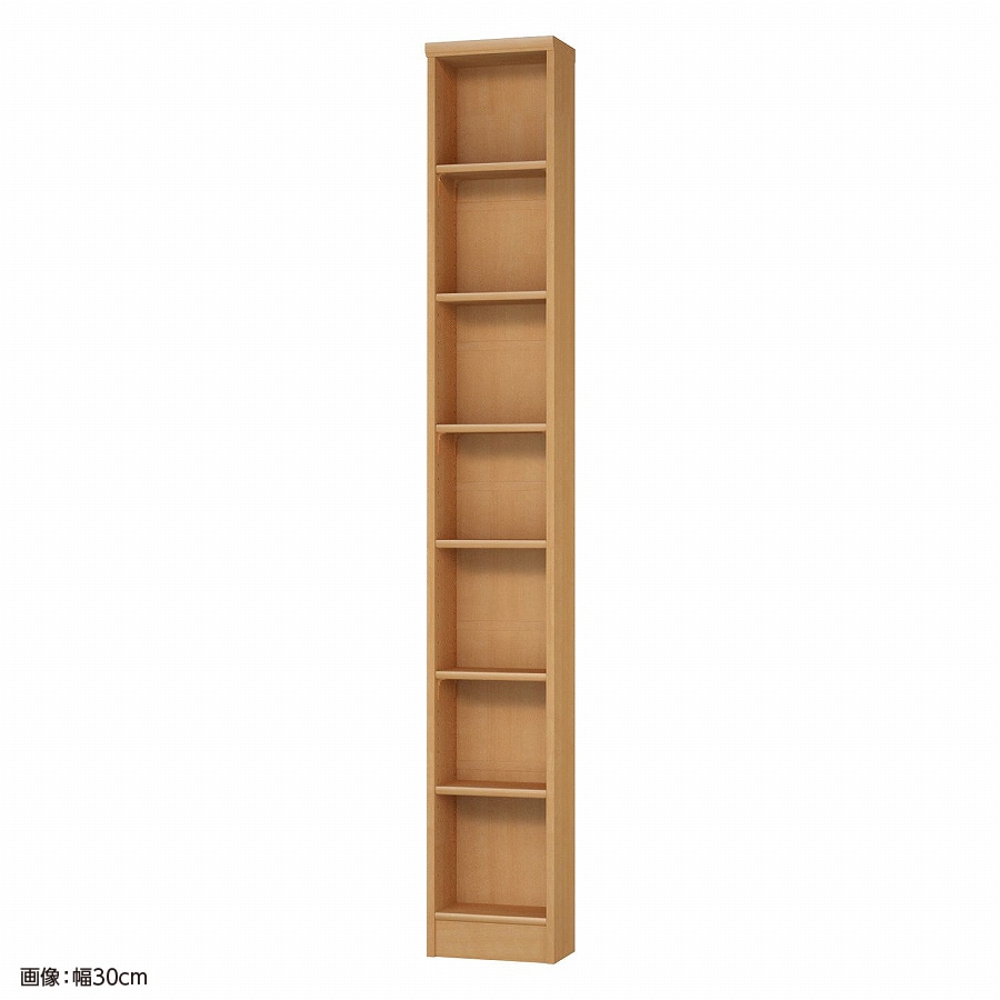 大洋 オーダーシェルフ ミディアムブラウン NCオーダー2025 S MB 幅250×奥行190×高さ2000(mm) 1台(ご注文単位1台)【直送品】